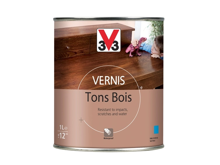 V33 SEMI MATTED FURNITURE VARNISH WHITE
