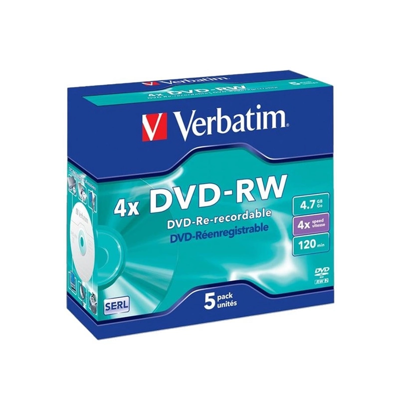 Verbatim Blank DVD-RW SERL 4.7GB