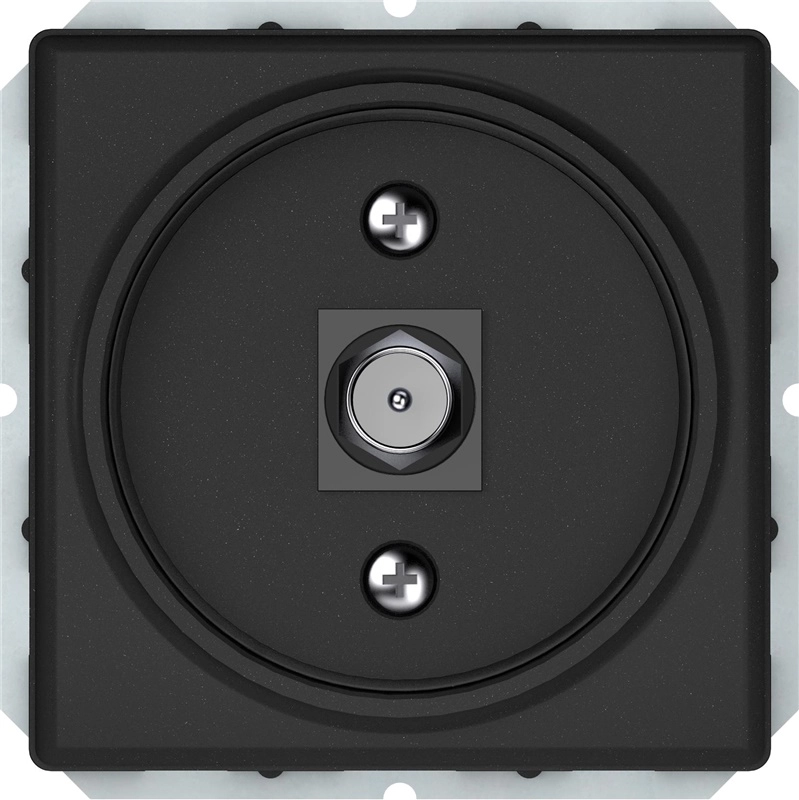 SOCKET TV TVL01-02V BLACK ST TVL01-02