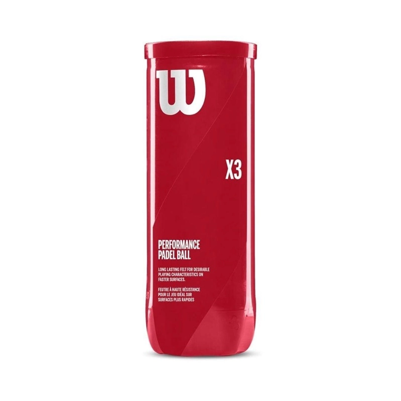 WILSON PADEL BALLS 3PCS WR8900801 WR8900801001