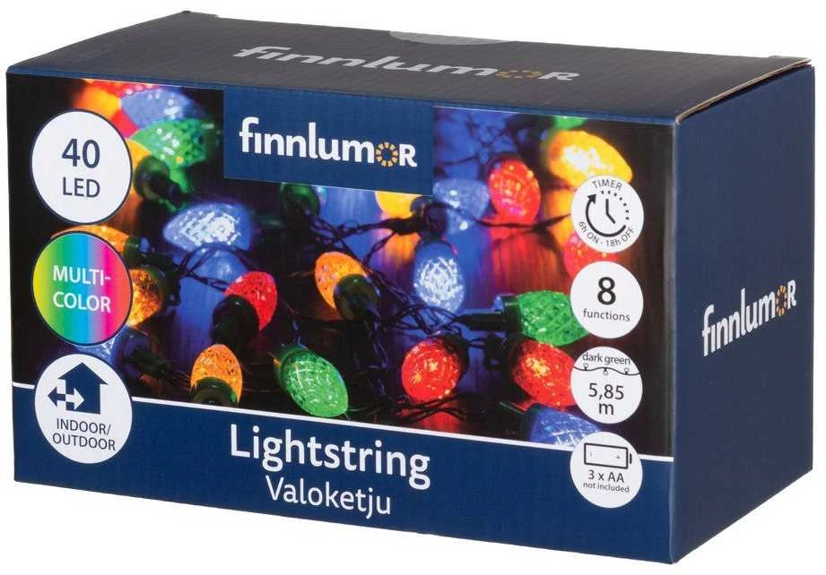 Finnlumor retro-style LED Christmas garland "