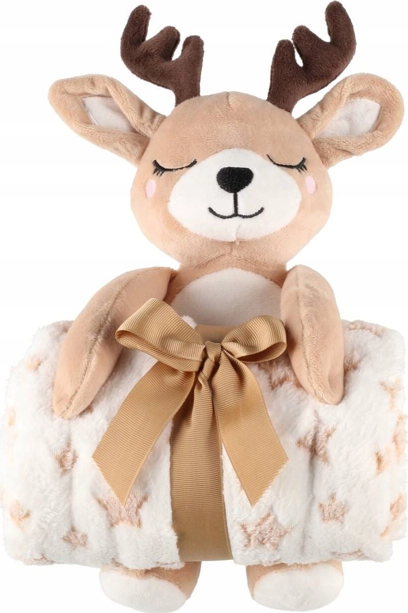 Pledas 4Living Throw ir pliušinis Deer