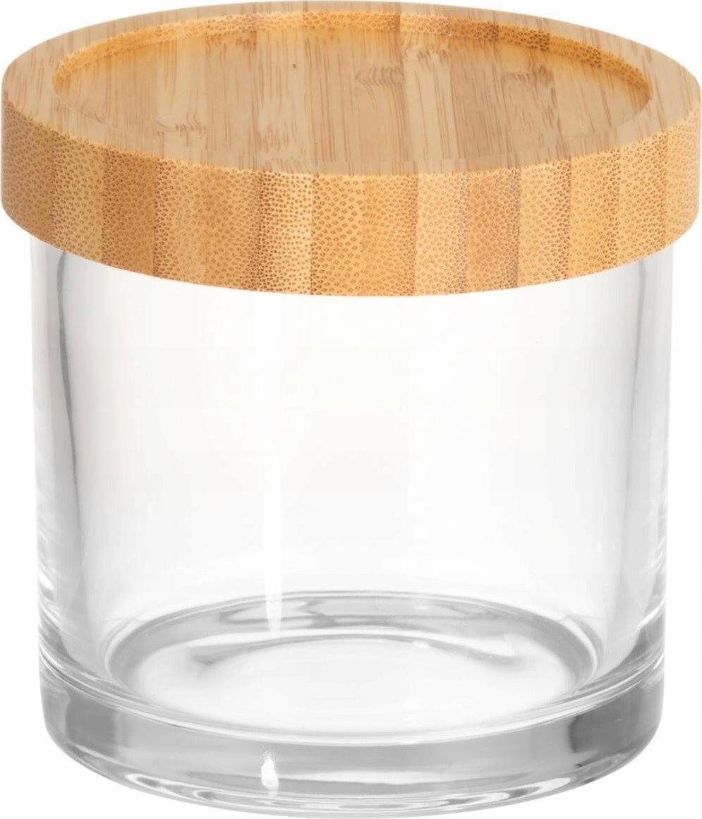 ROPE cotton pad jar glass and
