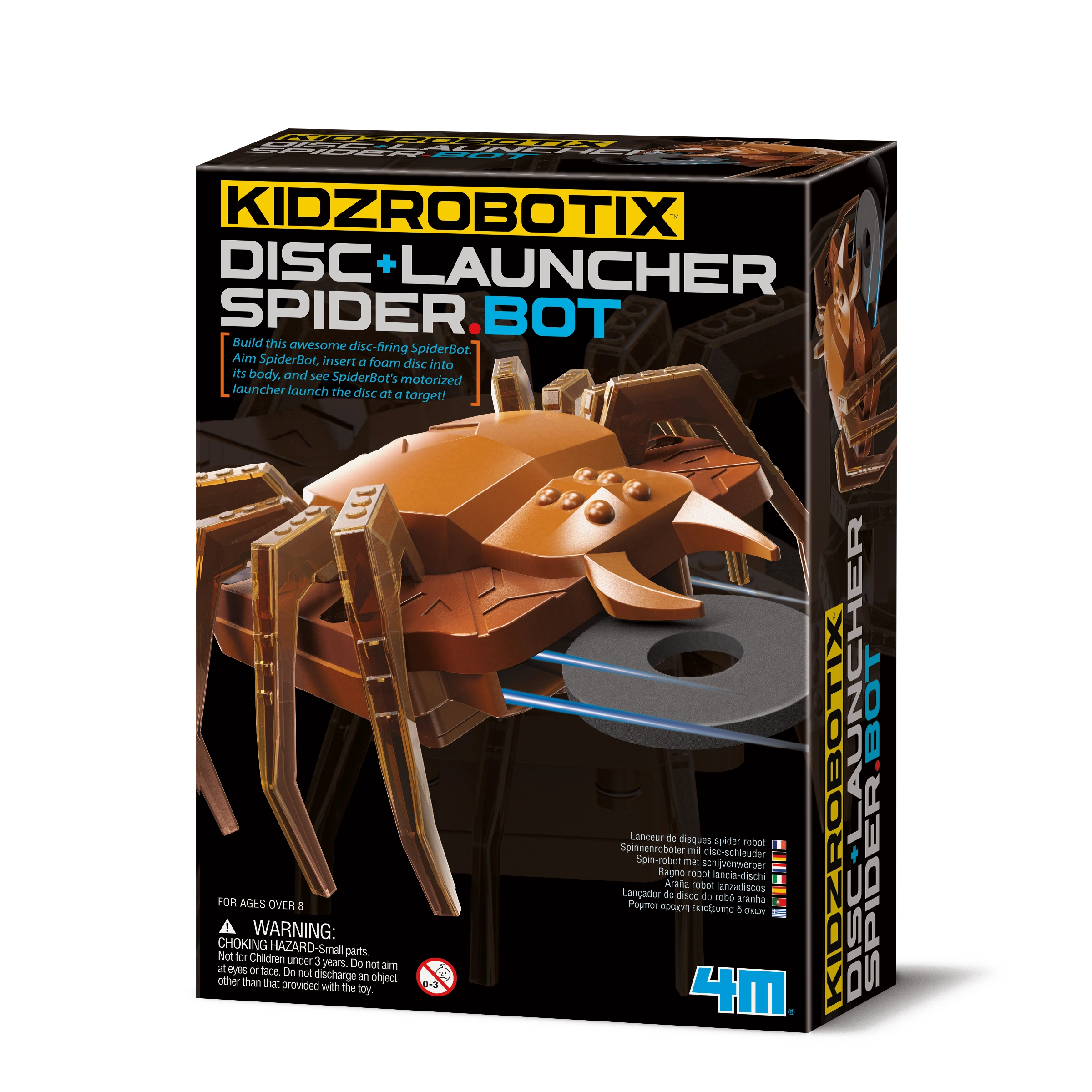 4M Disc Launcher SpiderBot 4893156034649