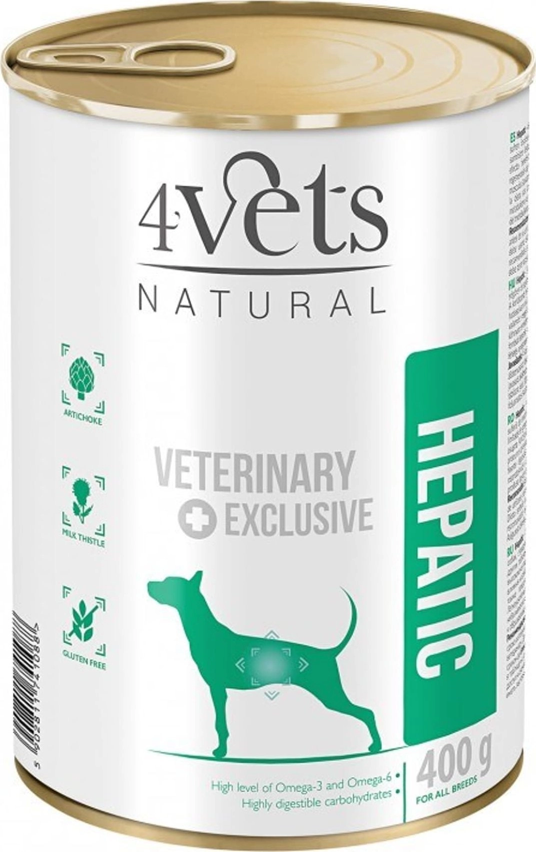 4VETS Natural Hepatic Dog - wet