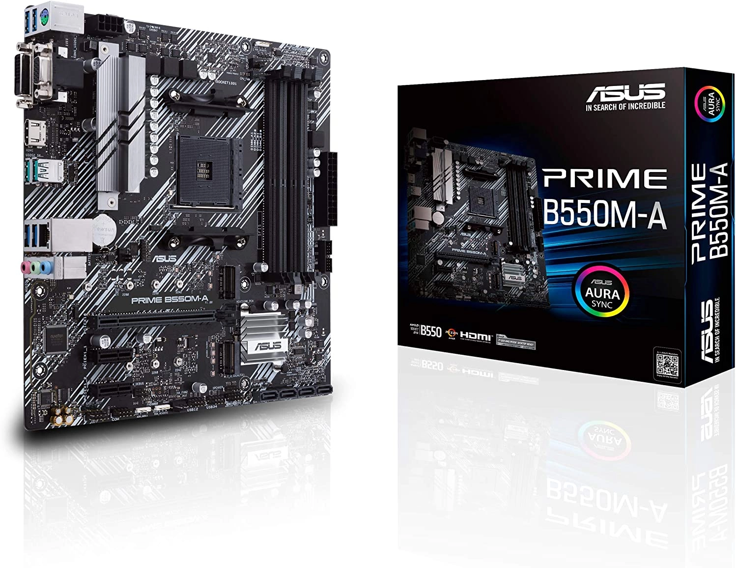 ASUS PRIME B550M-A AMD B550 Socket