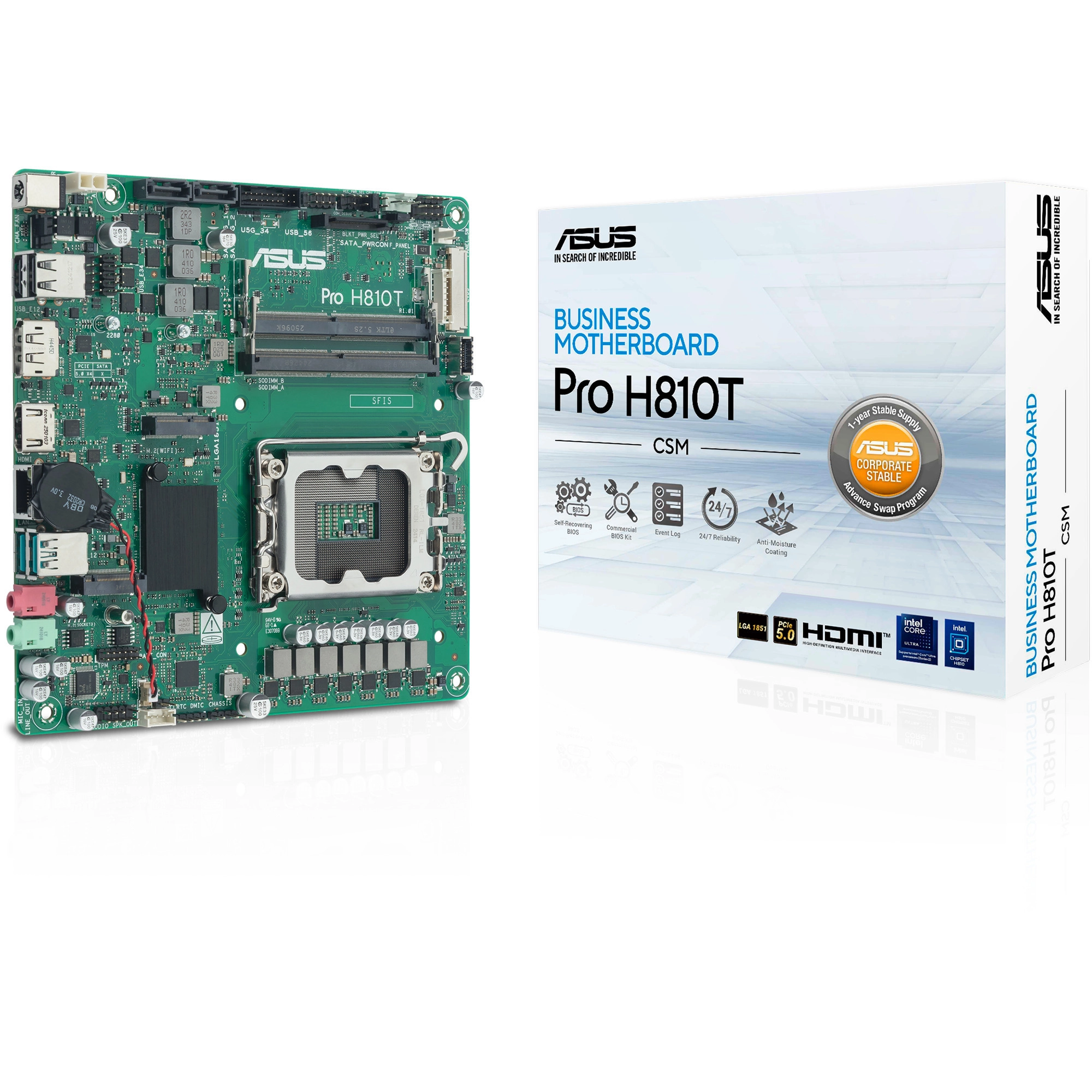 ASUS PRO H810T-CSM - Socket 1851