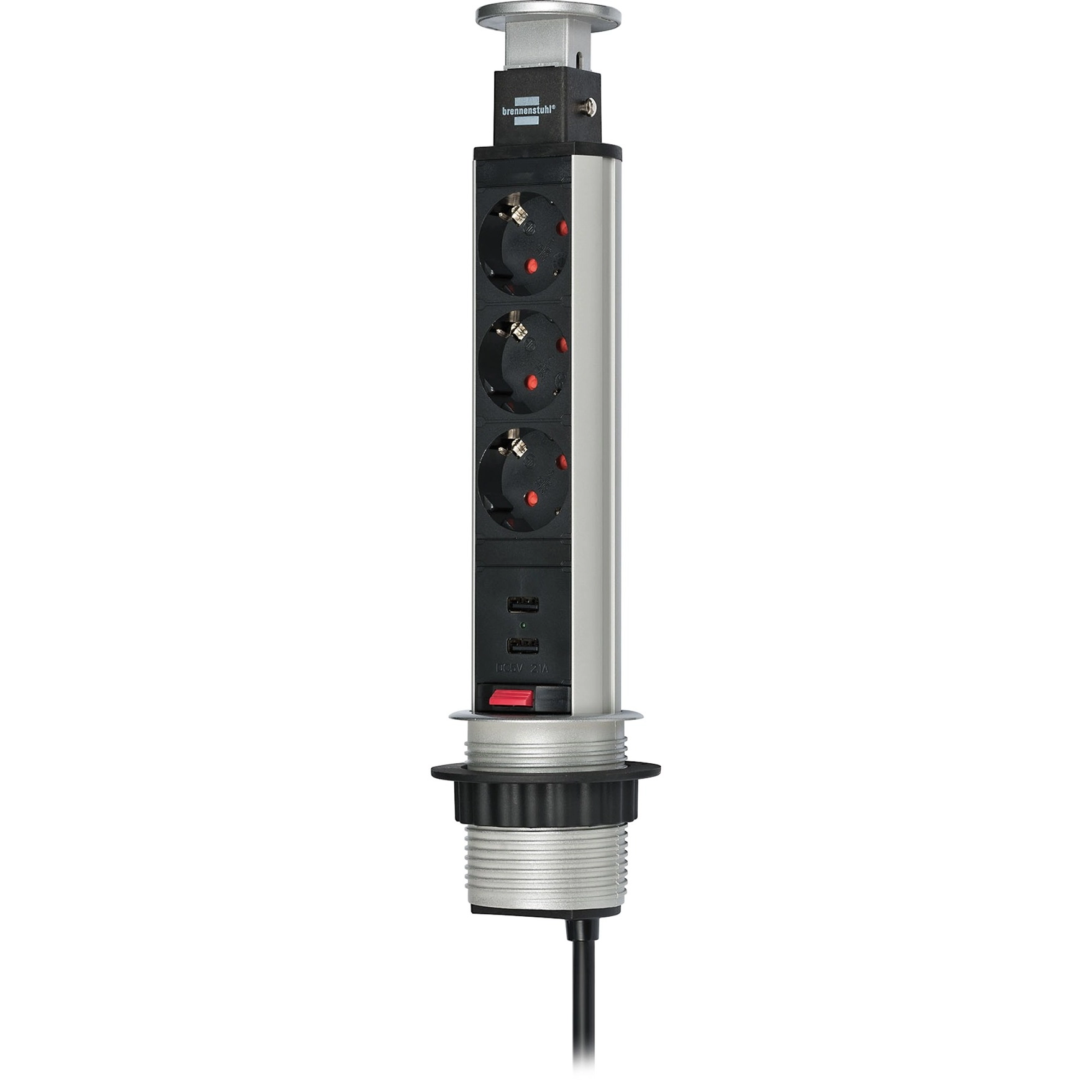 Brennenstuhl Tower Power USB-Charger Desktop Extension