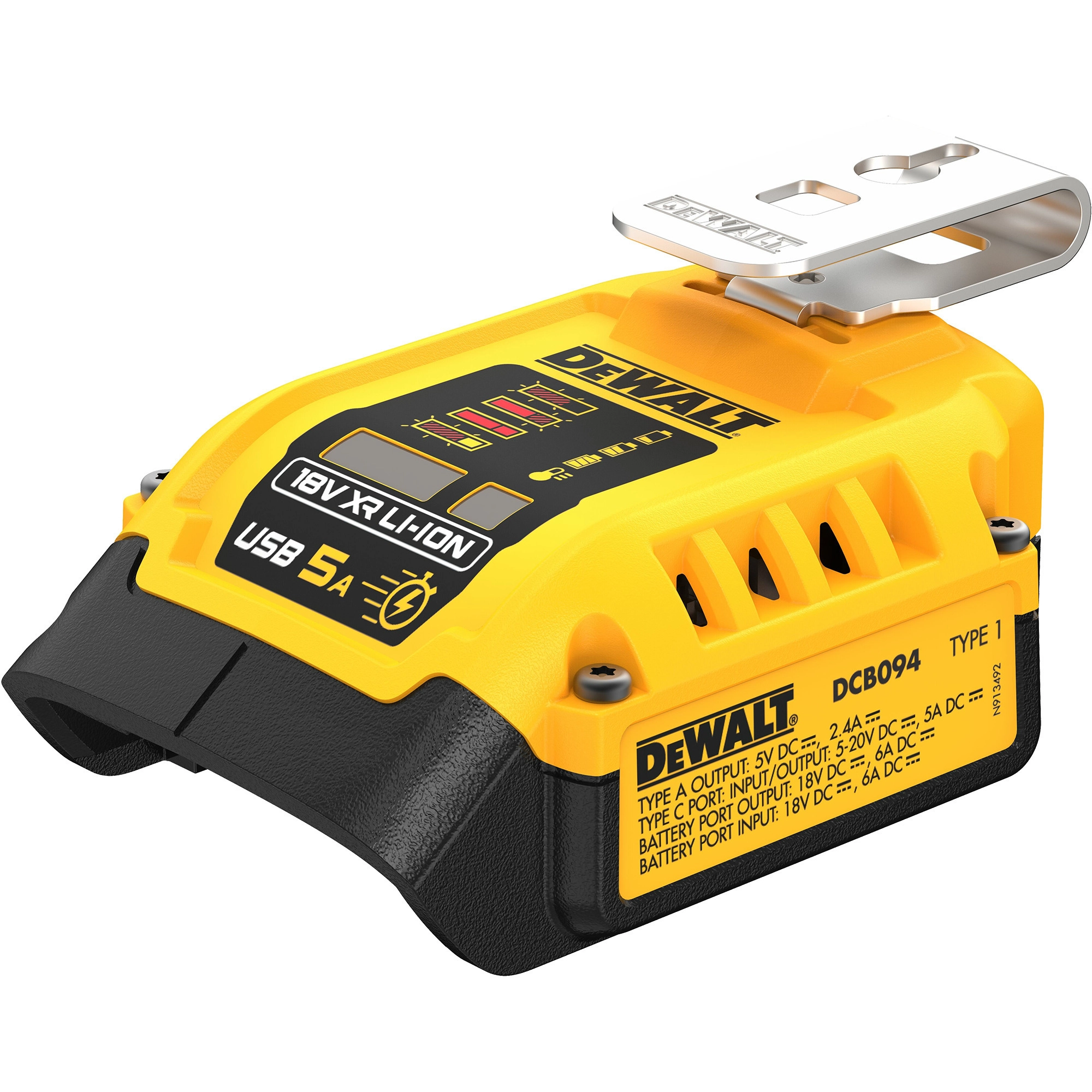 Dewalt Adapter + Power Supply (DCB094K)
