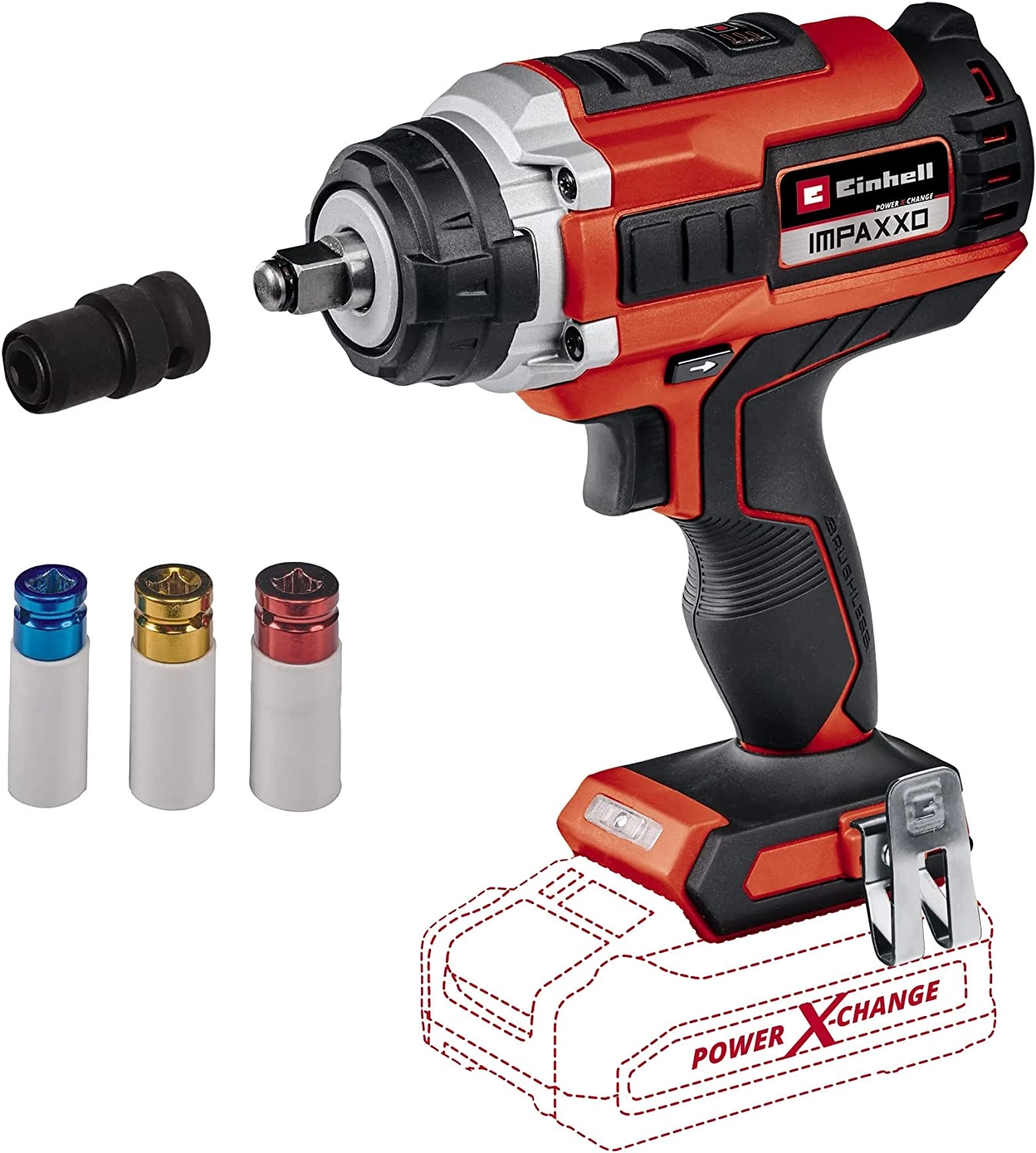 Einhell cordless impact wrench IMPAXXO 18/400