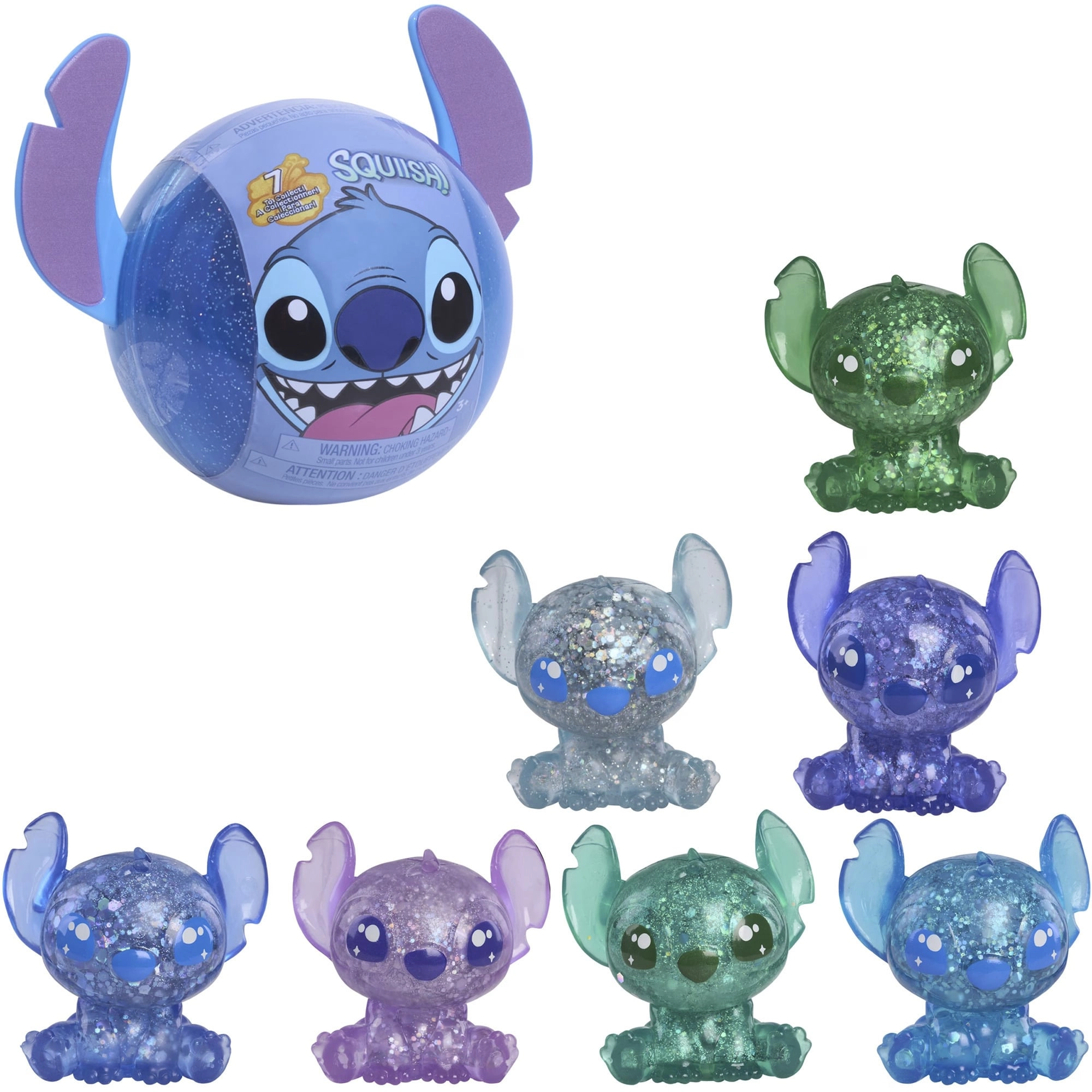 Just Play Disney Stitch Squish-A-Stitch Collectible
