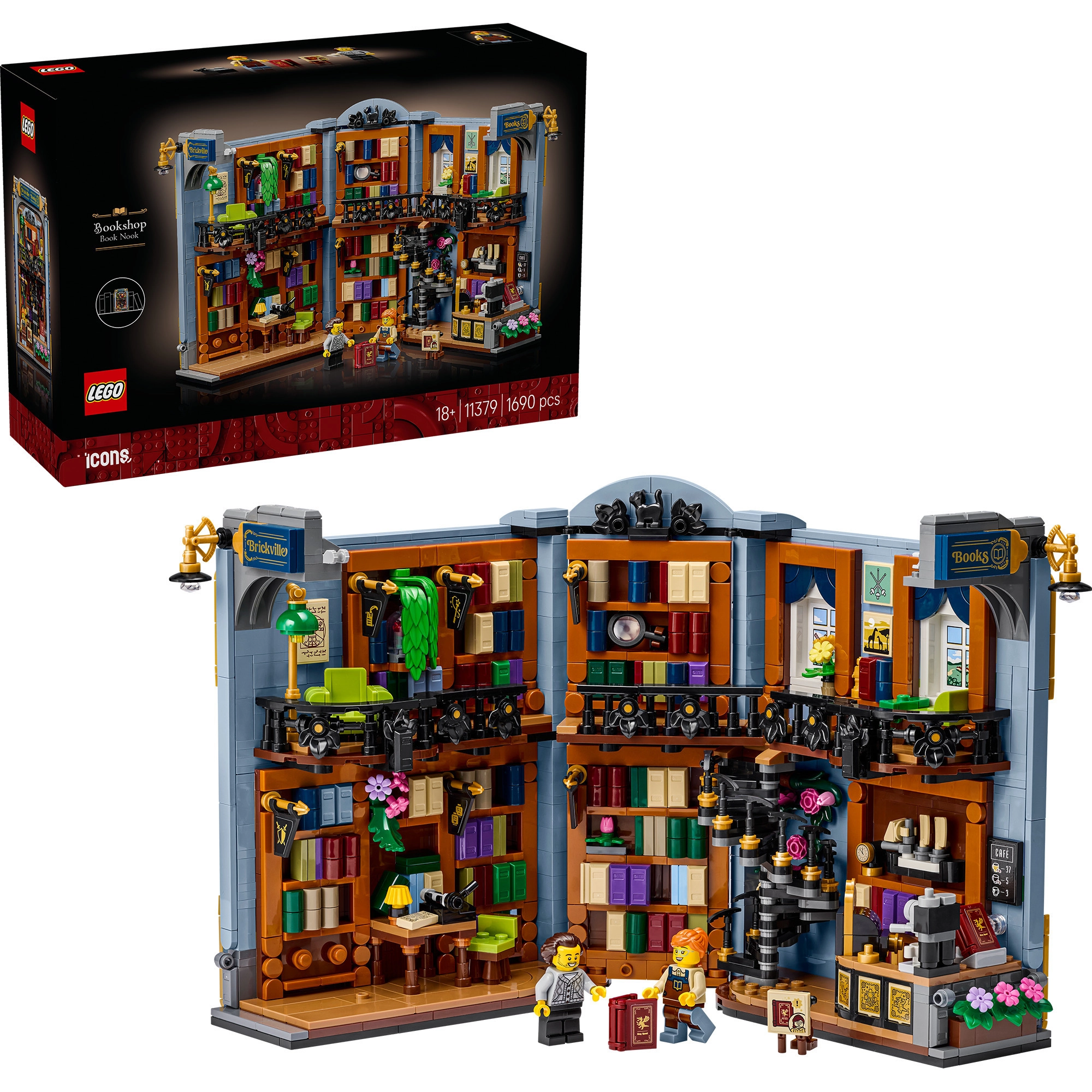 LEGO Icons Book nook: Księgarnia (11379)