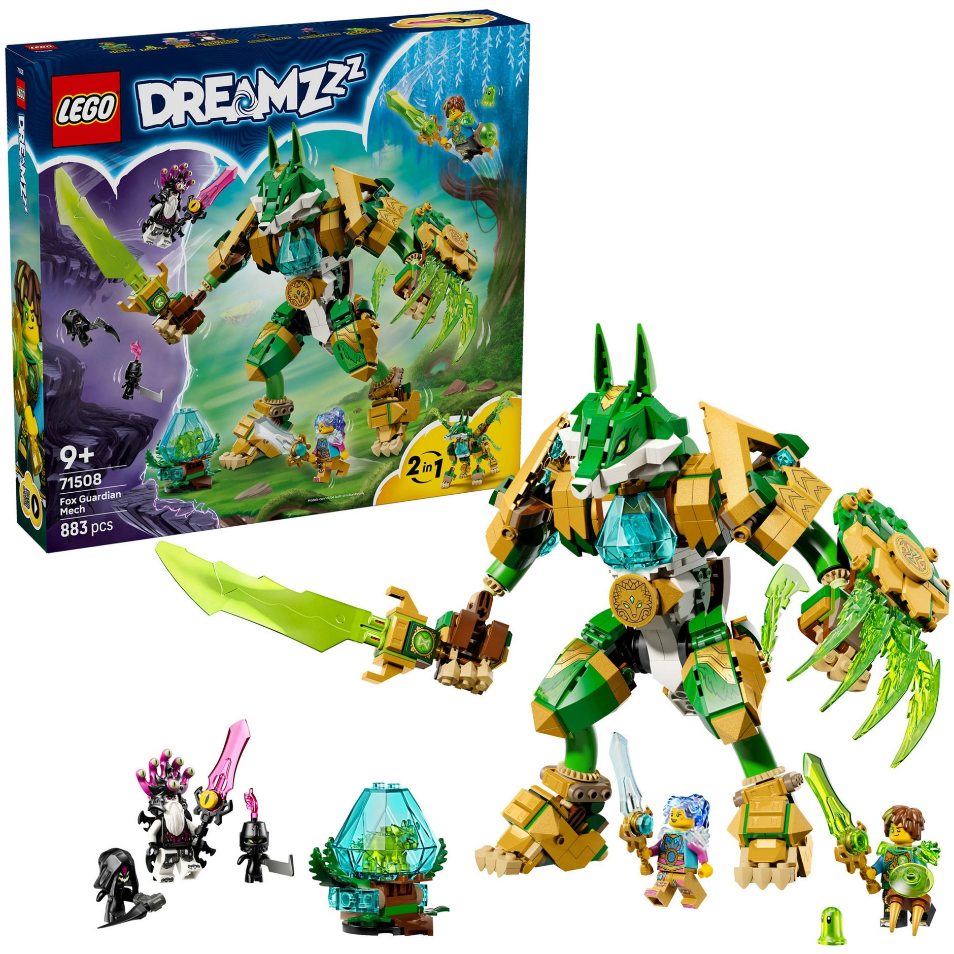 LEGO DREAMZZZ 71508 Fox Guardian Mech
