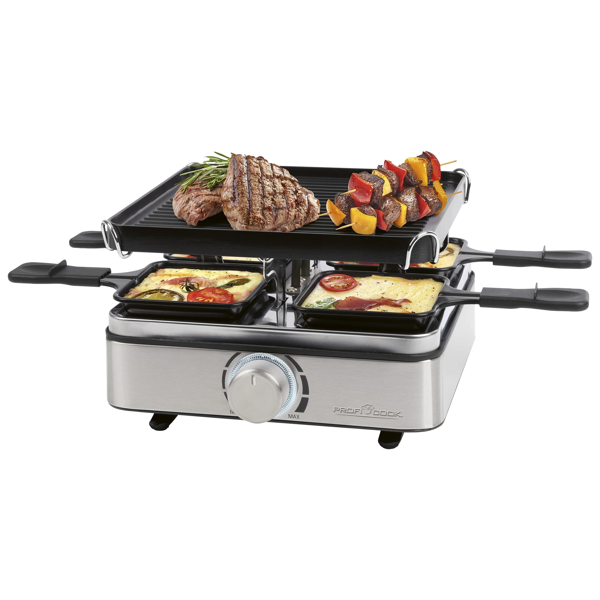 Proficook raclette grill PC-RG 1301 (stainless