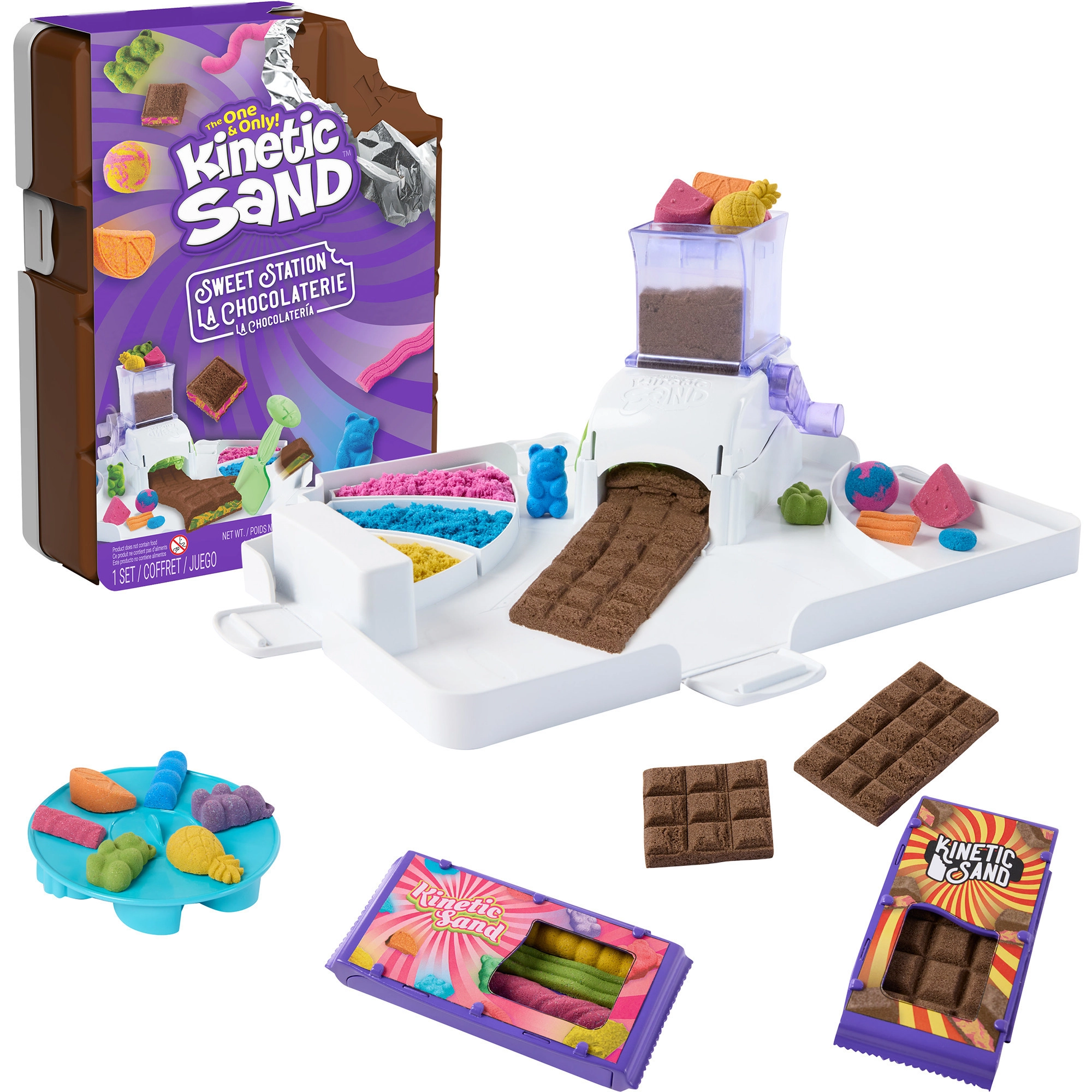 Kinetic Sand   Sweet Station with 1lb