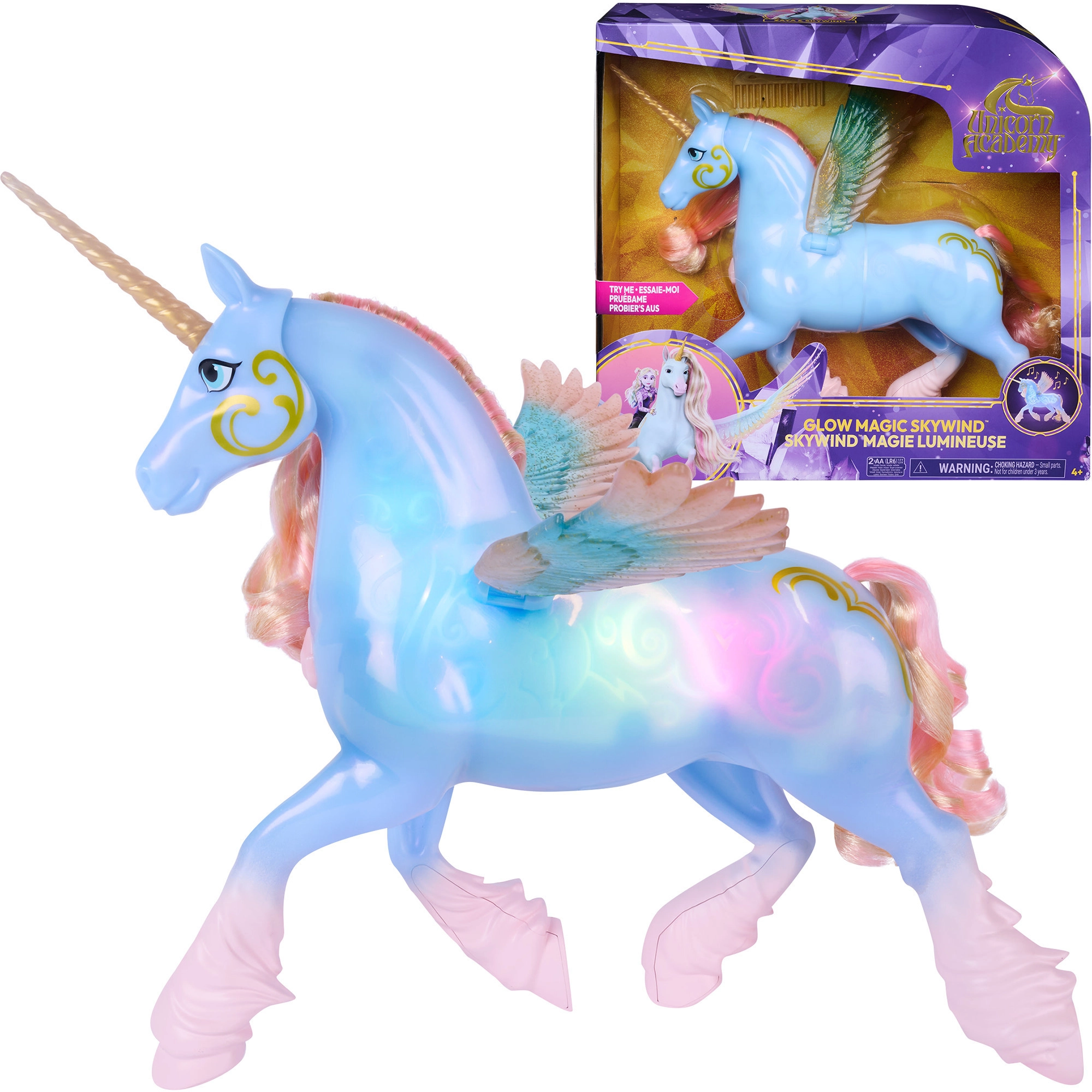 Unicorn Academy   Interactive Glow Magic Skywind