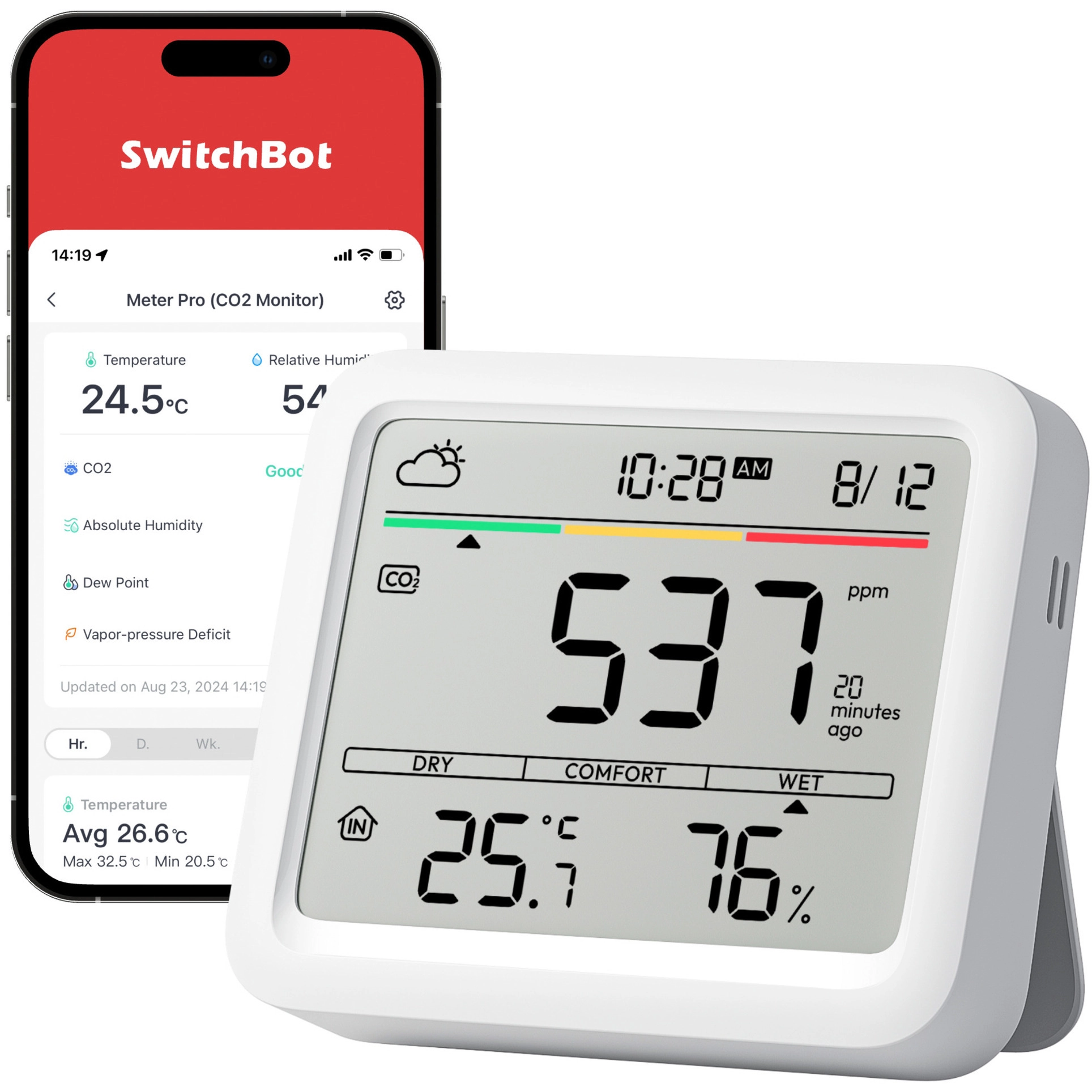SwitchBot Meter Pro CO2 measuring device