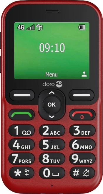 DORO E10 Raudonas 4G 9085 7322460090852