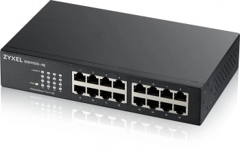 Zyxel GS1100-16 16-Port Gigabit Unmanaged Switch