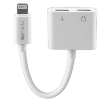 4smarts Audio and Charging Splitter Lightning