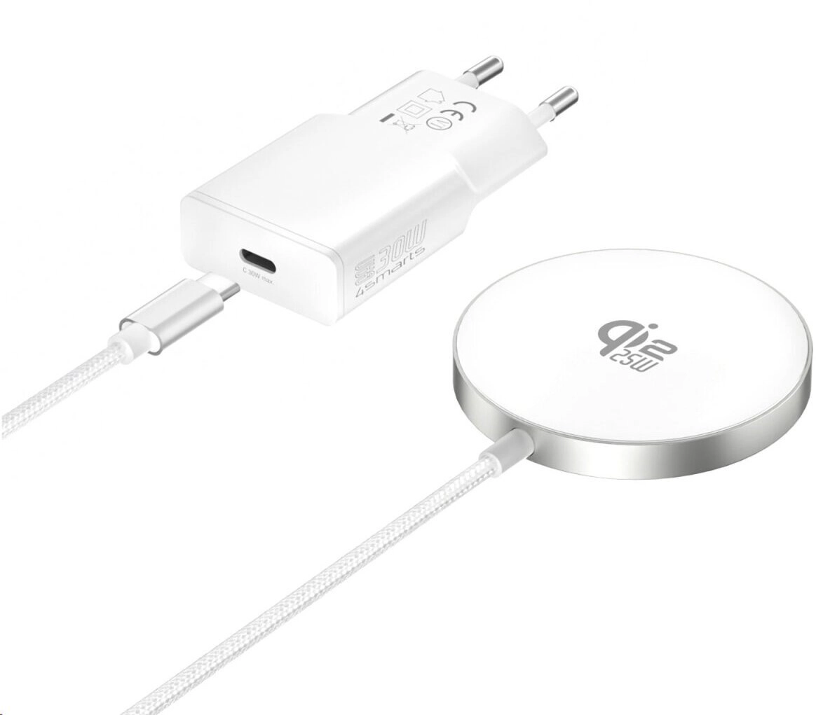 4smarts charger Qi2/MagSafe-kompa wireless charging set