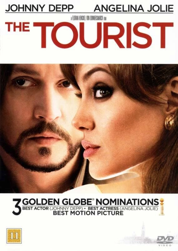 THE TOURIST (Johnny Depp and Angelina