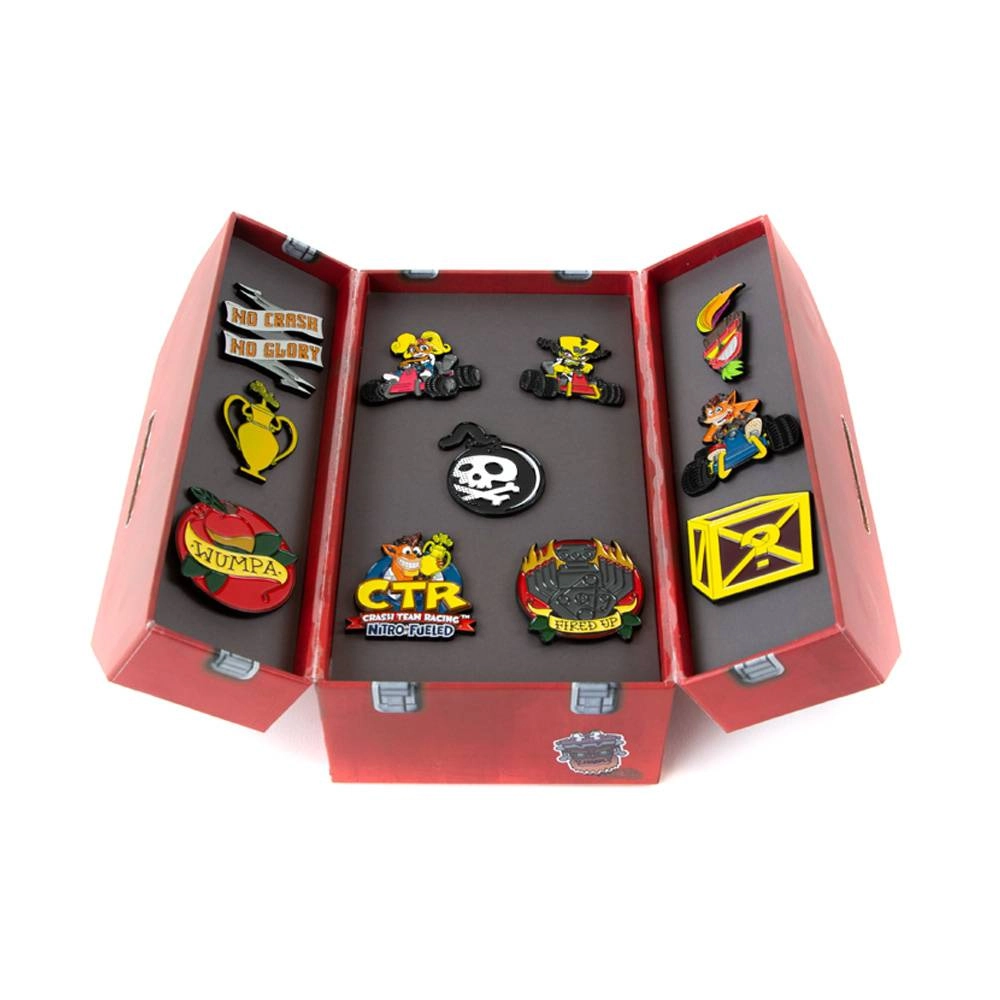Crash Team Racing Toolbox Pin Badge