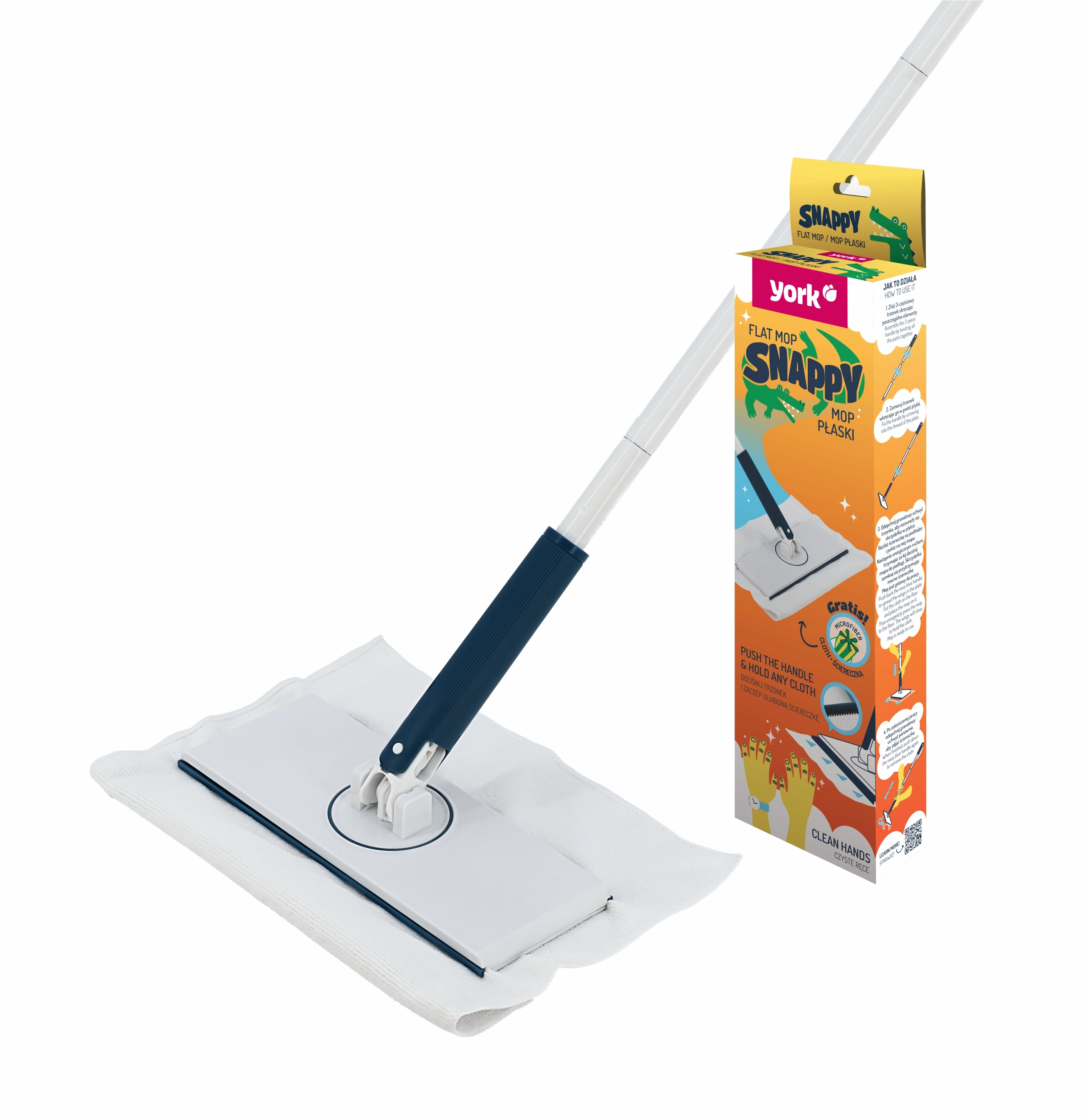 Floor mop Snappy 4082230-003217 5159971 5903355159971