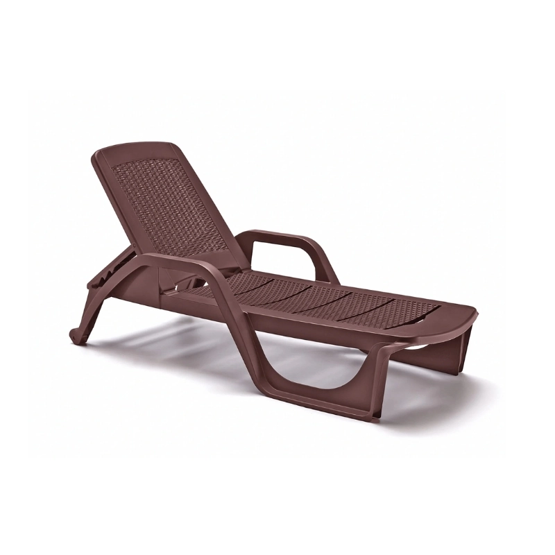 Sun lounger Nilo brown 161803 8003723301807