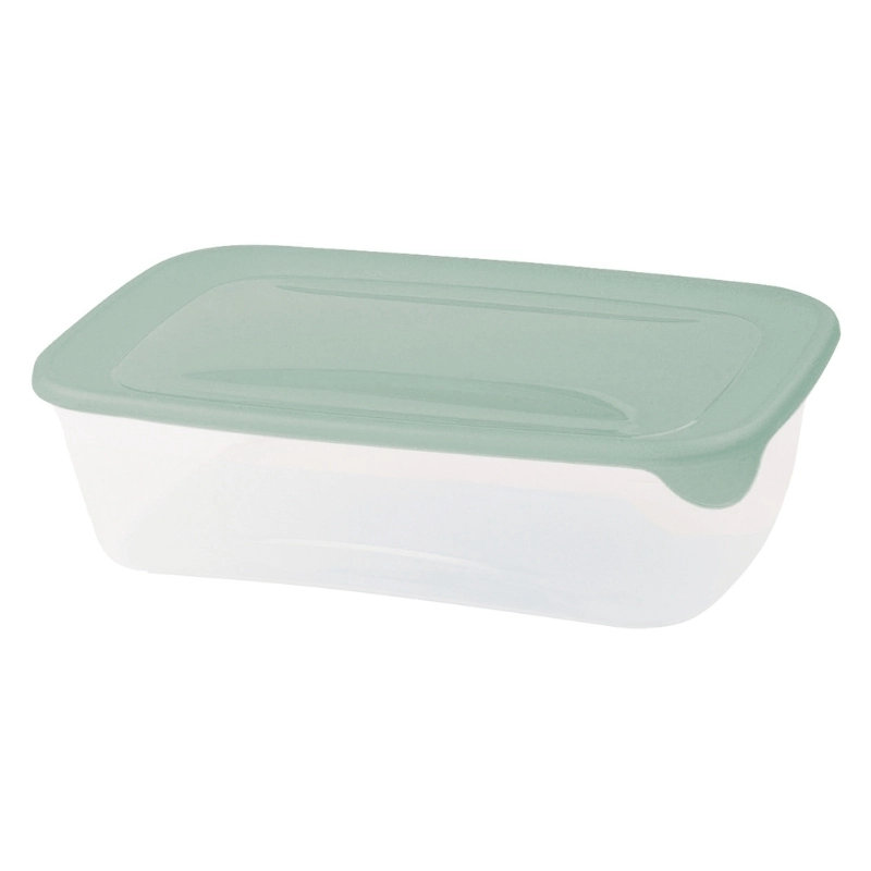 Food container rectangle 2L FreshGo green