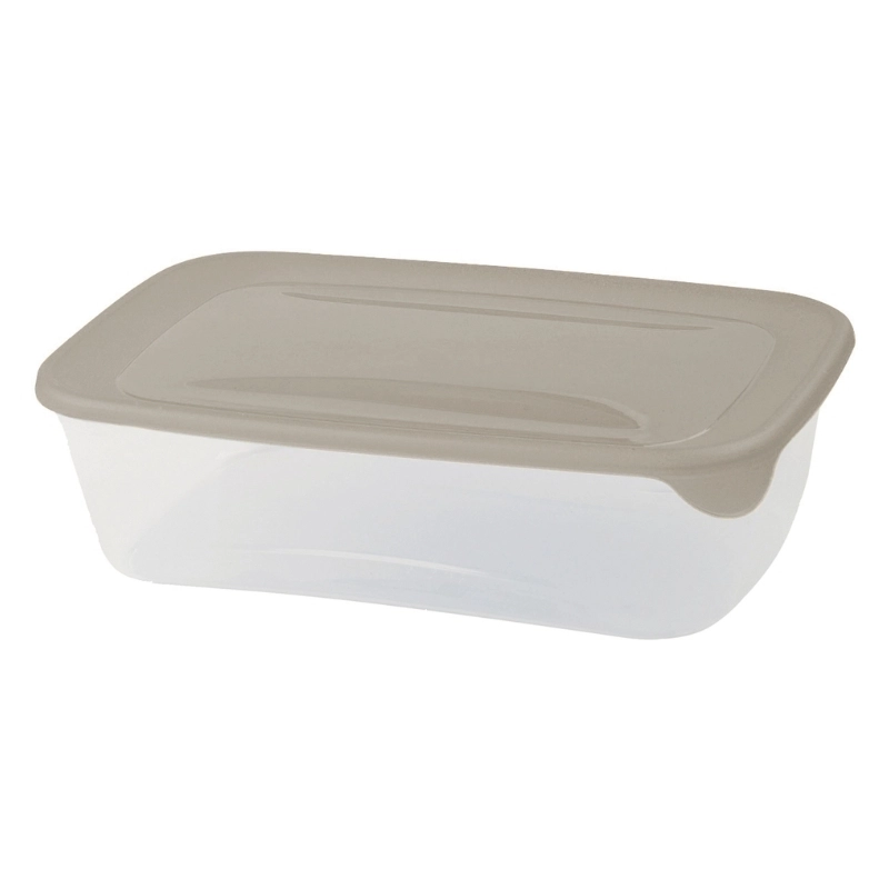 Food container rectangle 2L FreshGo beige
