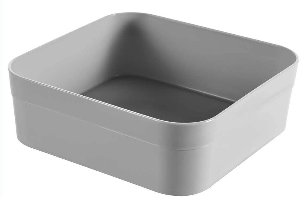 Carton-breaker Infinity Recycled square 15x15x5cm grey