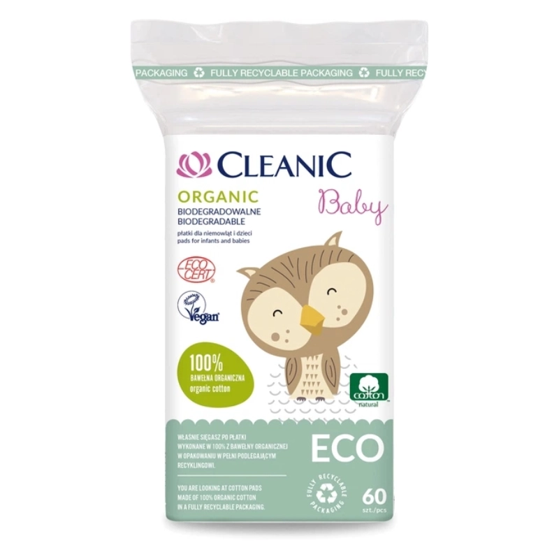Cotton pads for babies Cleanic Baby