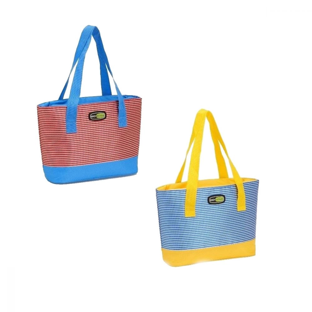 Thermal bag Beach Small asorti  red-blue/blue-yellow