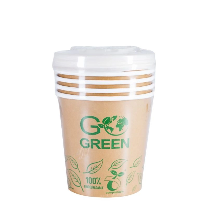 Compostable food containers with lids Go