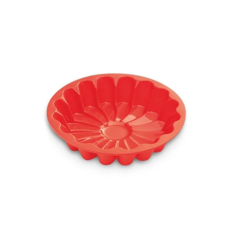 Cake form in flower form silicone