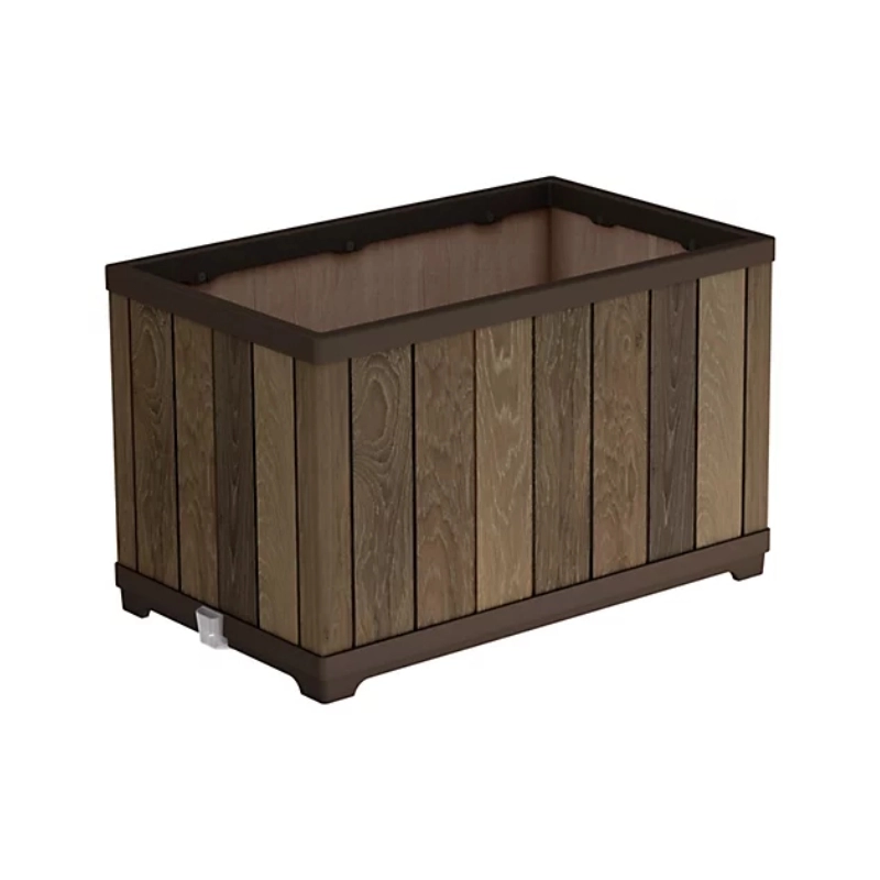 Donica ogrodowa w kolorze walnut 261034