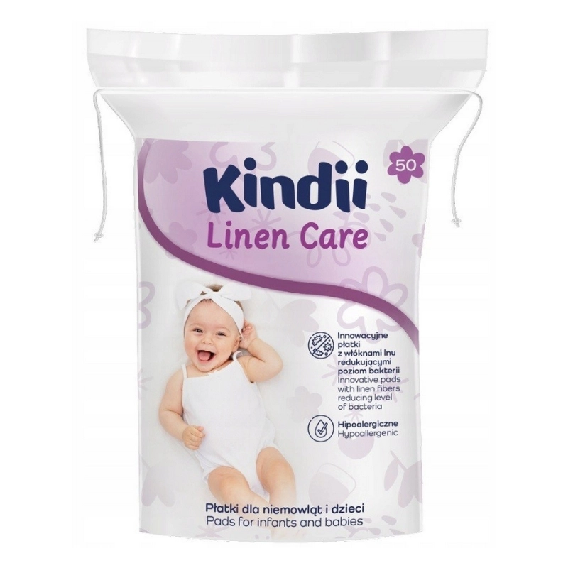 Cotton pads for babies Kindii Linen