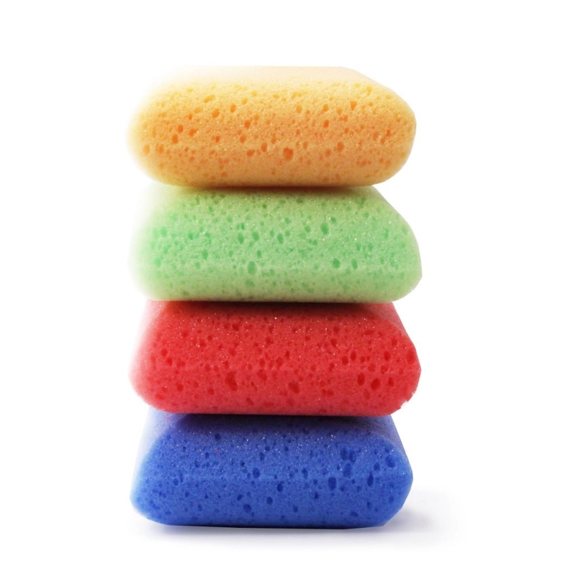 Square-shaped sponges 4gb. Colour 04499 8004925004992