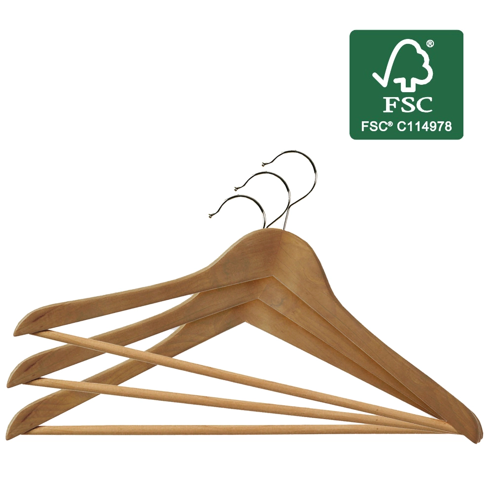 Clothes hangers 6pc. wood wood 44