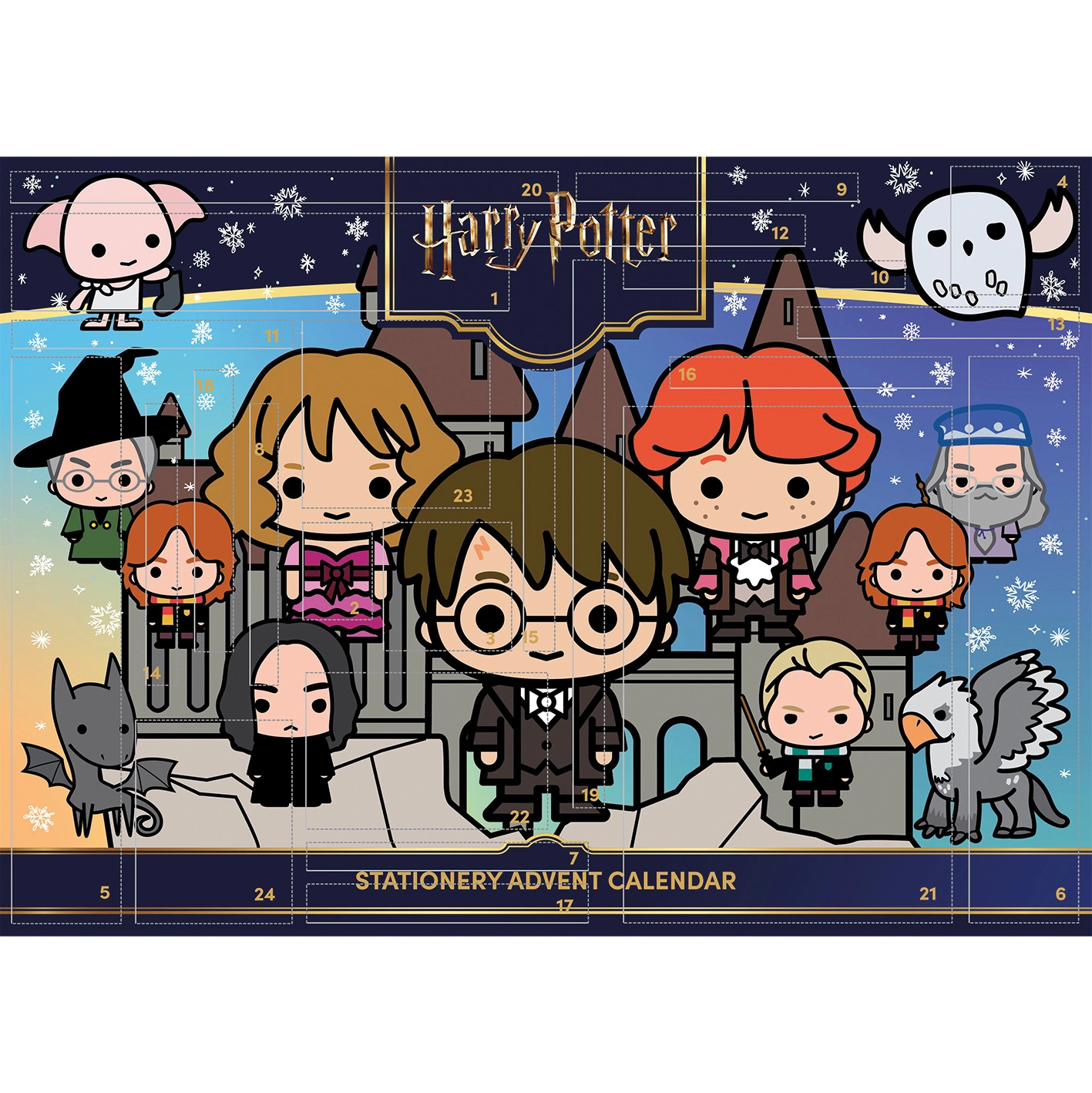 HARRY POTTER STATIONERY ADVENT CALENDAR 2025
