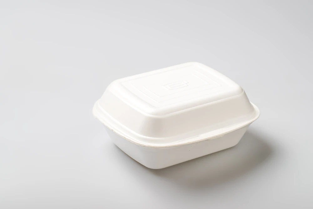 Disposable hamburger box XPS 14 x