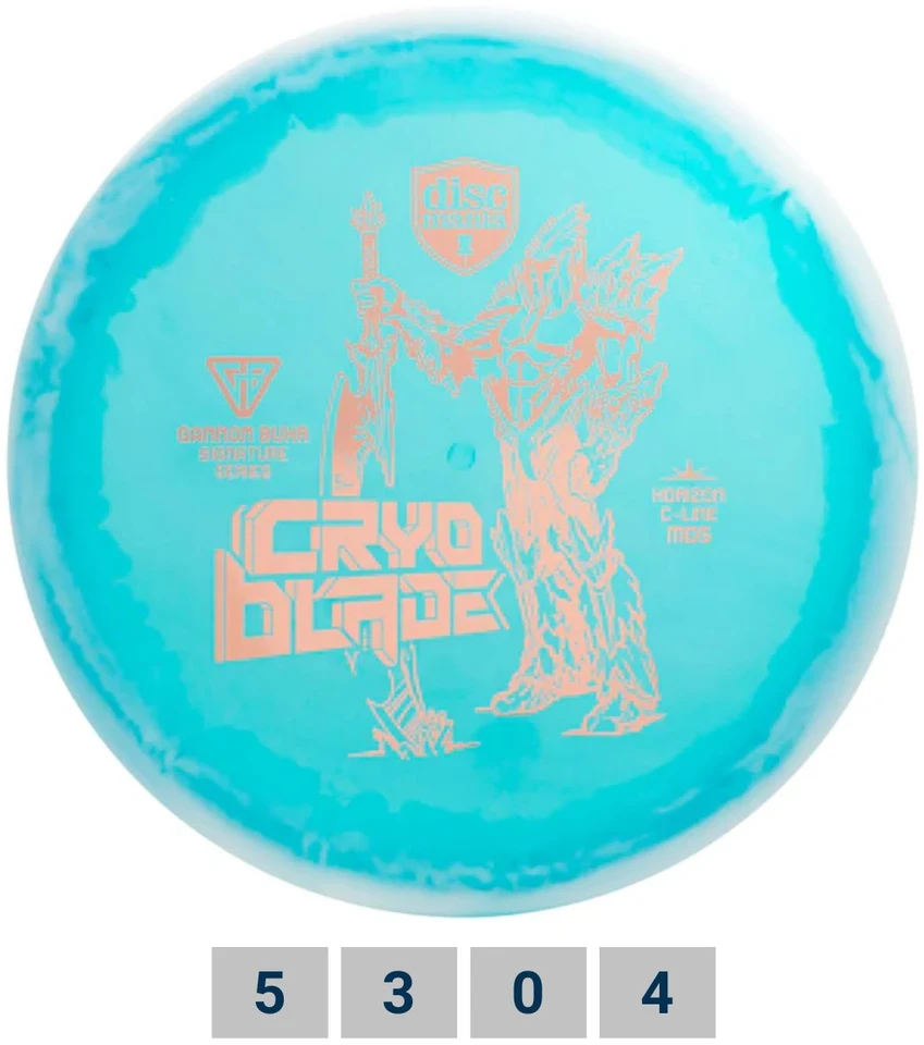 Blue Diskgolfo diskas Midrange Driver C-LINE