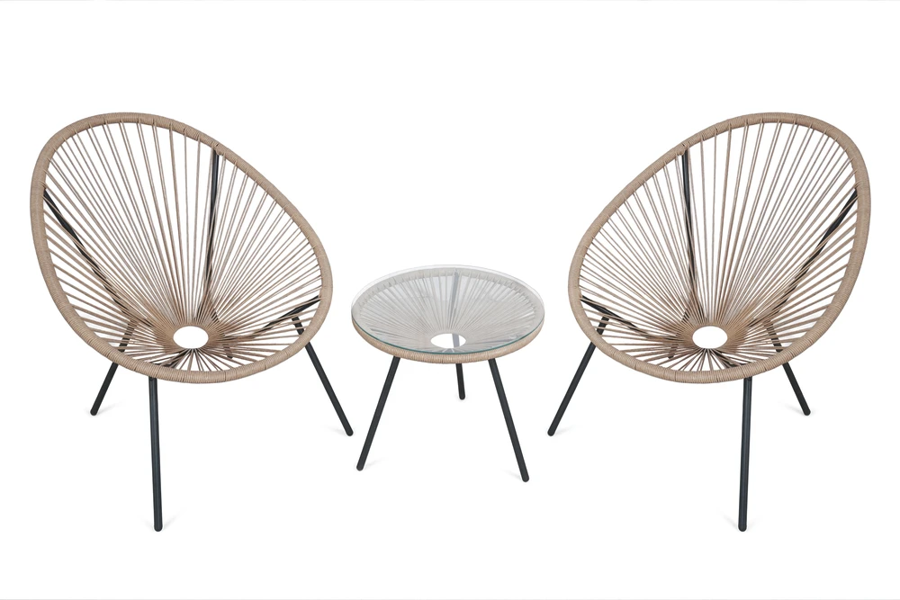 Outdoor furniture set Egg Chair (set