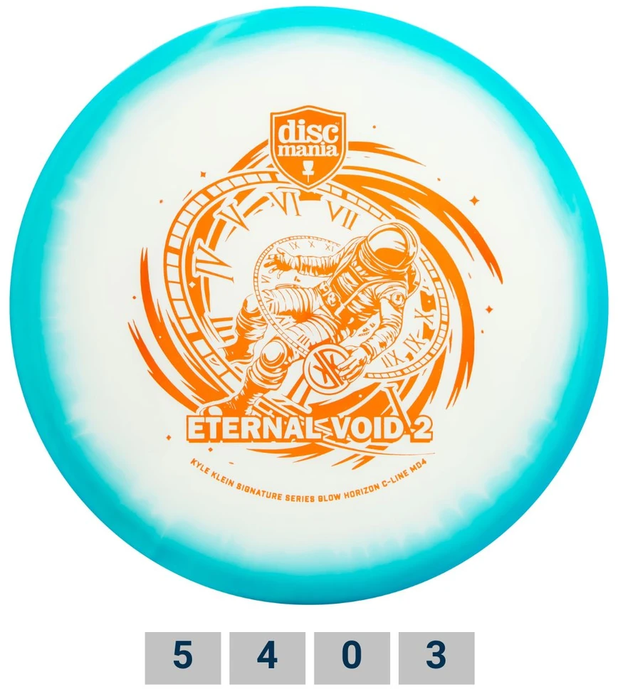 Blue Diskgolfo diskas Midrange Driver C-LINE