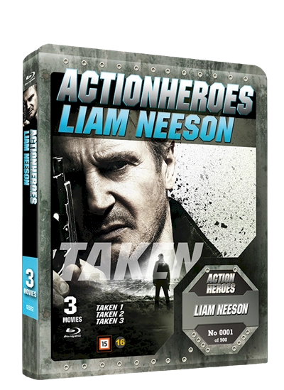 Liam Neeson - Action Heroes Steelbook