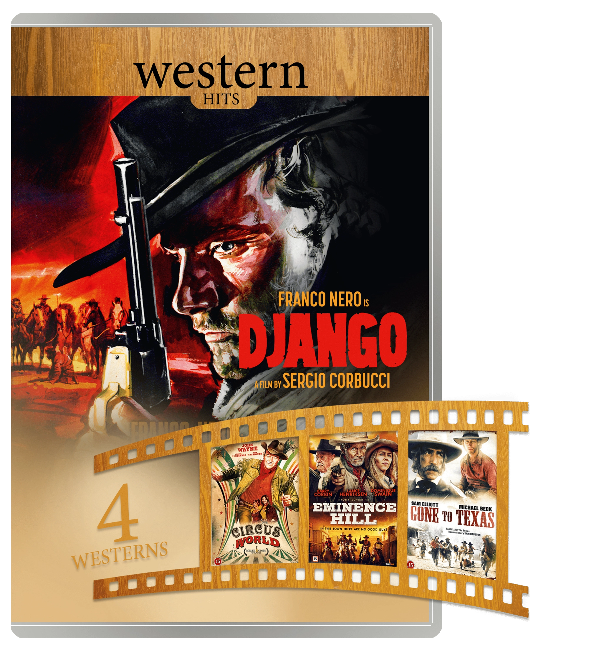 WESTERN MOVIE HITS 4 DVD Box