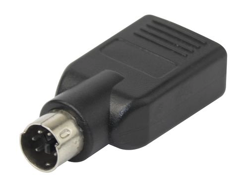 Deltaco adapter USB - PS/2 Black