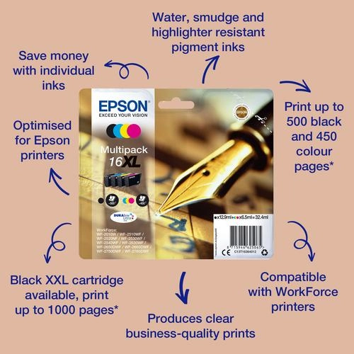 Epson Pen and crossword Singlepack Yellow