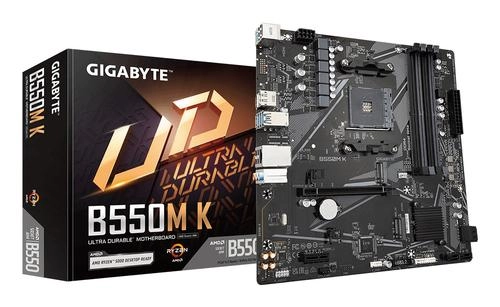 GIGABYTE B550M K Motherboard - AMD
